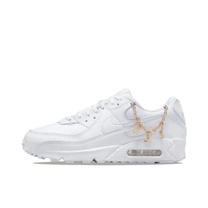 Nike Air Max 90 Classic Retro Slip-Resistant Style Lightweight Comfort Design Everyday Running Shoes CN8490-100