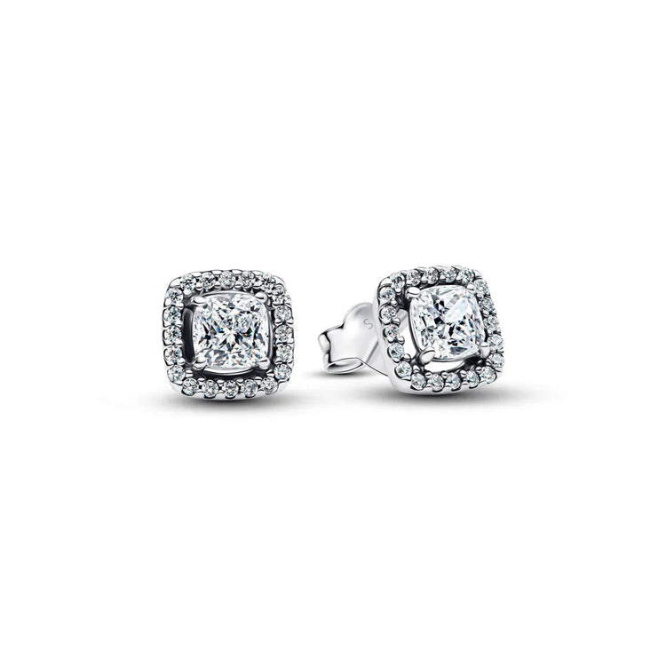 Orecchini e Ciondolo con Zirconi Scintillanti, Combinazione Fiore di Ciliegio e Farfalla, Orecchini in Argento 925, Regalo Ideale per Donne platinumshop