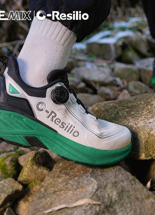ONEMIX autunno inverno scarpe sportive Casual impermeabili da uomo scarpe da passeggio all'aperto abbigliamento leggero scarpe da papà antiscivolo da donna PlatiNum