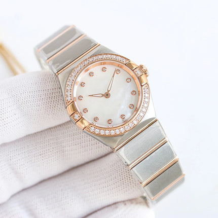 Orologio da Polso da Donna di Lusso al Quarzo, Elegante Orologio da Polso di Design Impermeabile con Data, Orologi da Donna al Quarzo 2026 platinumshop