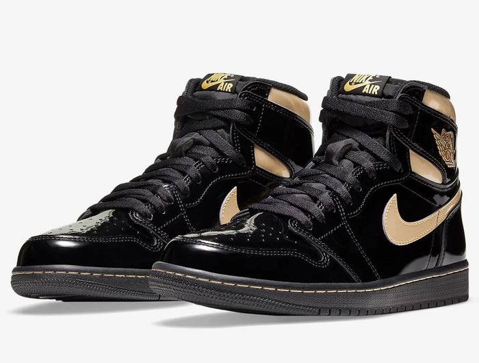 Scarpe da skate casual alte Nike Air Jordan 1 AJ1 originali da uomo 555088-032 platinumshop