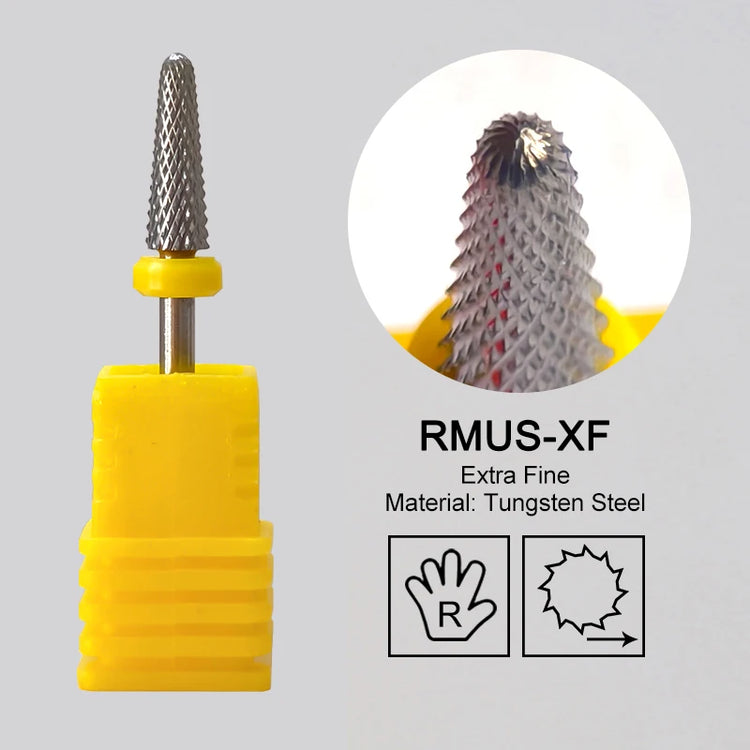 Carbide Large Cone Nail Drill Bits Electric Milling Cutter For Gel Polish Removal Grinding DIY Home Salon Manicure Pedicure Nail Art Accessories Supplies