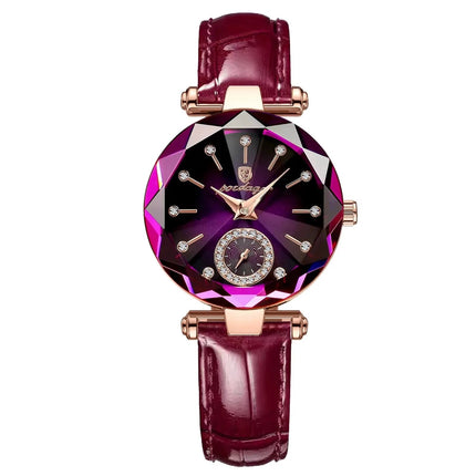 POEDAGAR Orologi al quarzo da donna eleganti di lusso Orologio impermeabile in acciaio inossidabile per donna Orologio da polso da donna alla moda casual reloj platinumshop