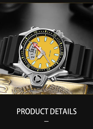SANDA Sport orologio digitale al quarzo da uomo orologi subacquei creativi orologio da uomo con allarme impermeabile orologio con doppio Display Relogio Masculino platinumshop