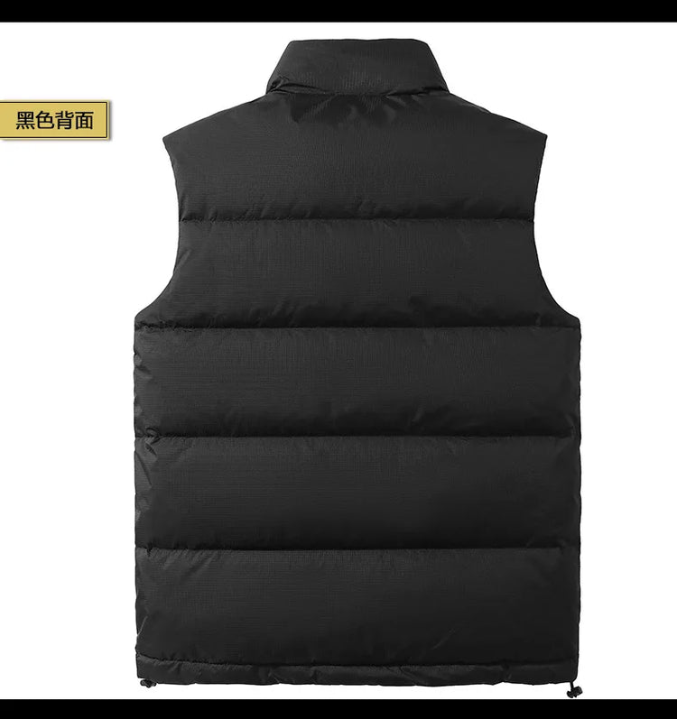 90 New Standard Down Jacket - Men's and Women's Matching Down Vest, Warm Coat, Sleeveless Down Jacket Workwear Coat