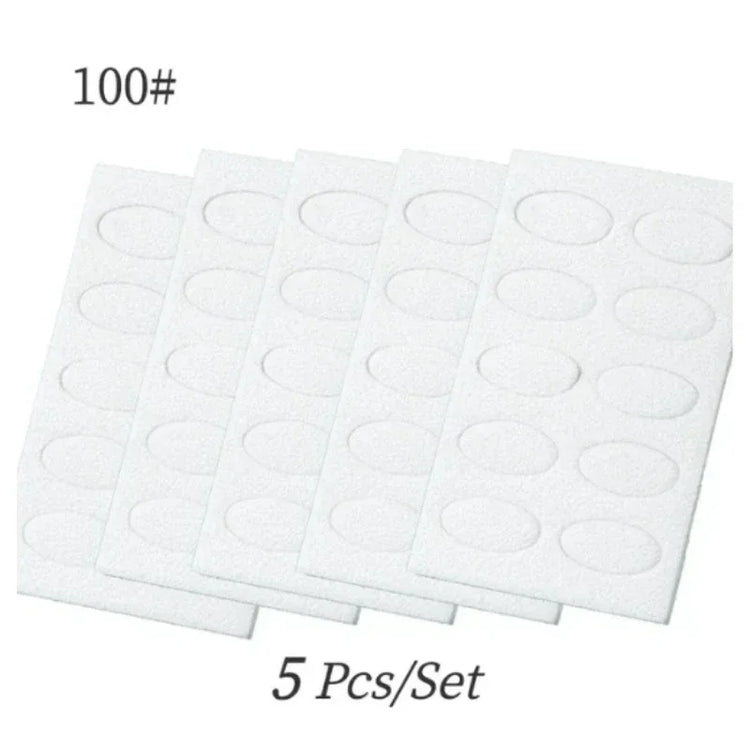 1/2 pcs Double-ended Stainless Steel Remover Manicure Sticks Tool Bevelled Nail Grinding File Circle Beveled Head Cuticle Pusher