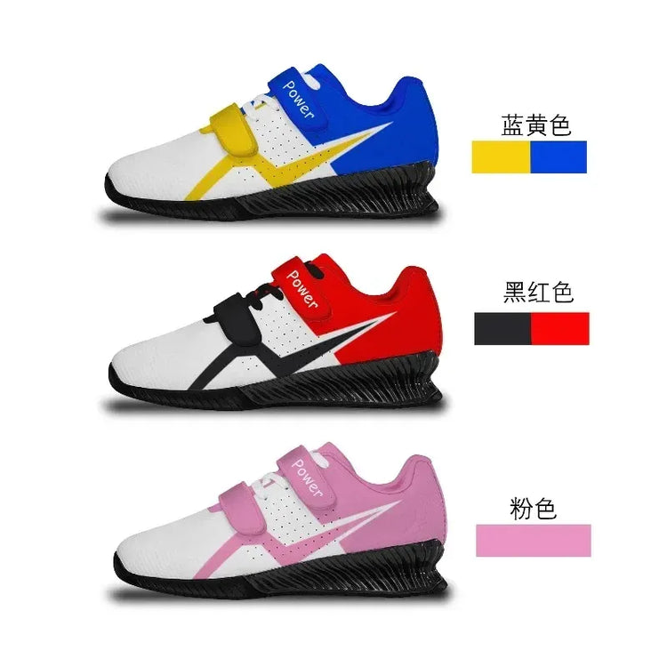 Hot Sale Weight Lifting Sneakers For Man Professional Squat Hard Pull Shoes For Men Non-Slip Sports Shoe Gym Training Shoe