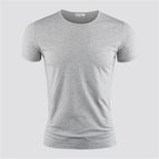 Maglia girocollo grigia