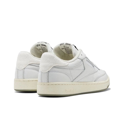 Reebok 85 Leather Spring Abrasion Resistant Lightweight Low top Skateboard Shoes Unisex White GZ1567