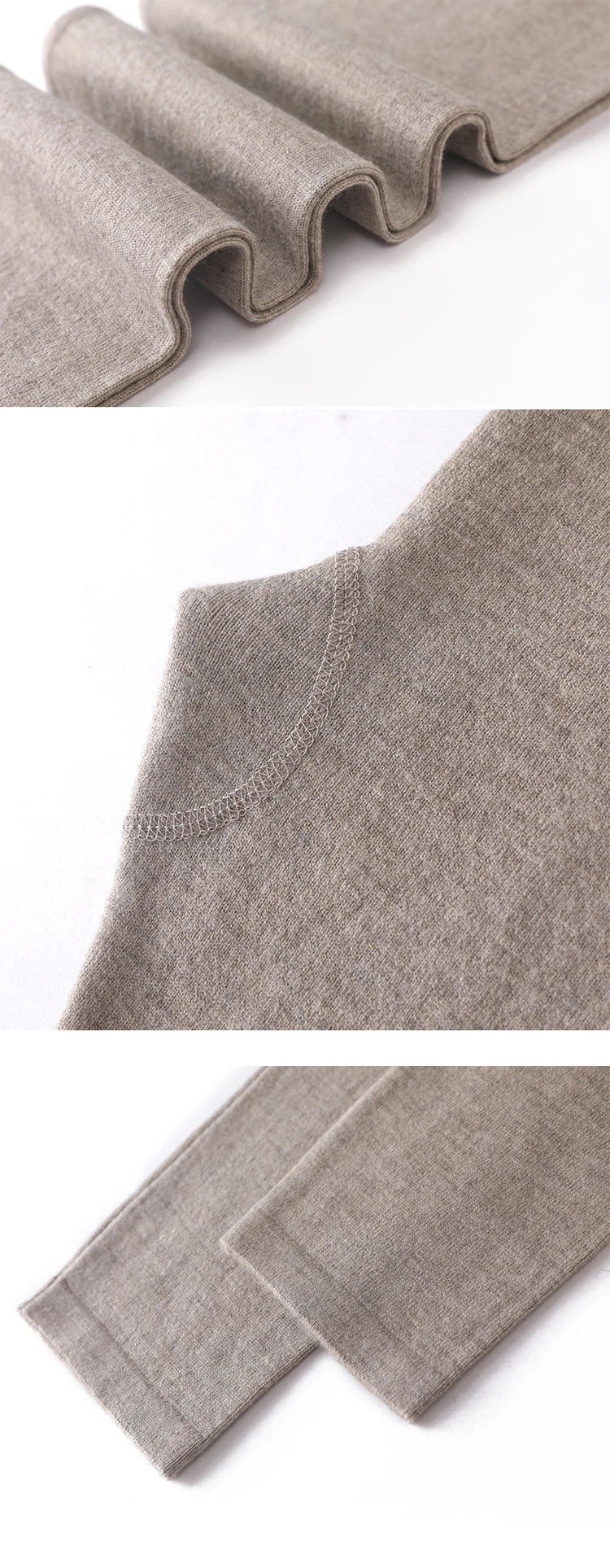 Wool Knitted Women Leggings 2024 Autumn Winter Elastic High Waist Casual Soft Warm Comfortable Trousers Ankle-Length Solid Pants PlatiNum