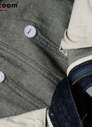 Supzoom New Arrival Hot Sale Top Fashion Autumn Zipper Fly Stonewashed Casual Patchwork Cargo Denim Pockets Cotton Jeans Men PlatiNum