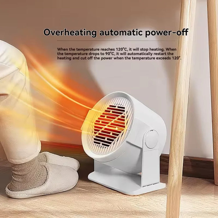 Mini Electric Heater Quick Heating Overheating Protection Home Electric Heater Desktop Small Warm Air Heater Indoor Office