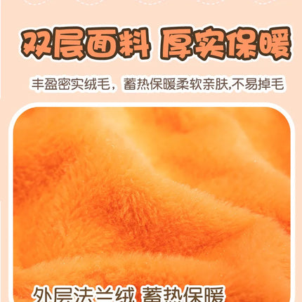 Anime Fox Cloak Fox Cape Cartoon Cloak Coral Fleece Keep Warm Air Blankets Cosplay Costumes Lovely Soft Birthday Valentine Gifts