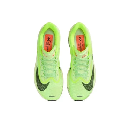 Nike Zoom Fly 6 Men Sneakers, ZoomX Cushion Racing Running Shoes, Breathable Lightweight Trainers Volt Green Purple FN8455-701