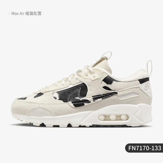 Scarpe da corsa con cuscino d'aria Nike Official Genuine Air Max 90 da uomo e da donna FN7170-133