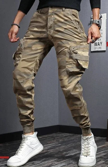 Casual Cargo Pants for Men Camo New In Camouflage Designer Cheap Regular Fit Korean Style Trousers Man Cheapest Street Harajuku