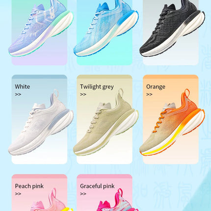ONEMIX 2025 Scarpe sportive cinesi Nuove scarpe da corsa da uomo ammortizzanti Sneaker da donna leggera e traspirante antiscivolo per esterni PlatiNum