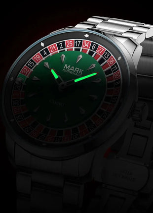 Mark Fairwhale 5031 Nuovo orologio al quarzo da uomo di marca superiore quadrante digitale rotante intrattenimento freddo orologio da notte impermeabile reloj platinumshop