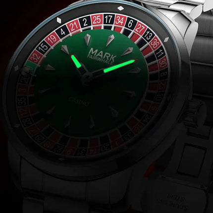 Mark Fairwhale 5031 Nuovo orologio al quarzo da uomo di marca superiore quadrante digitale rotante intrattenimento freddo orologio da notte impermeabile reloj platinumshop