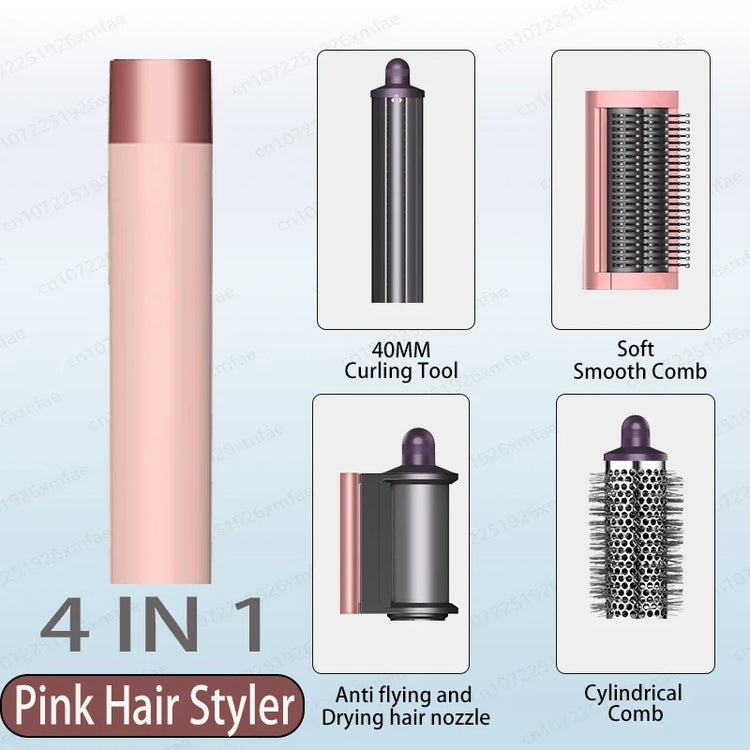 6 in 1 Professional Hot Air Styler Negative Ion Multi Hair Styler Set for Auto Curling Hair Styling Tools Best Gift for Women