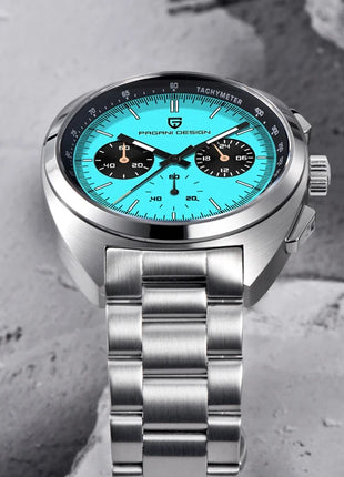 Nuovo Orologio da Uomo PAGANI DESIGN Panda 2026, Orologio al Quarzo Retrò, Cronografo Impermeabile con Vetro Zaffiro AR, Luminoso, Sportivo, in Acciaio Inossidabile