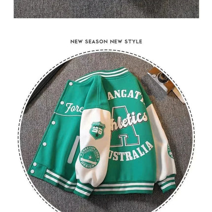 Boys Baseball Uniform Jackets For 3-14 Years Children Clothes For Teenage Boys Sports Outerwear Coat Spring Fashion Sweatshirts