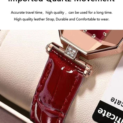 POEDAGAR Orologio da donna di alta qualità Orologi al quarzo in pelle impermeabile per donna Orologio da polso da donna casual di moda di lusso regalo Reloj platinumshop