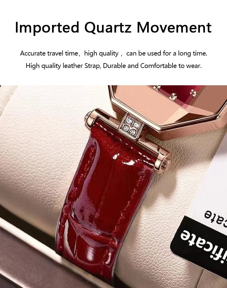 POEDAGAR Orologio da donna di alta qualità Orologi al quarzo in pelle impermeabile per donna Orologio da polso da donna casual di moda di lusso regalo Reloj platinumshop