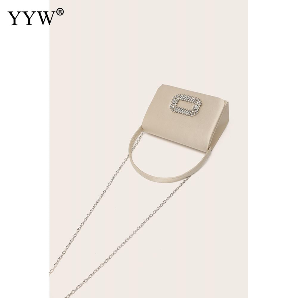 2023 nuove mini borse rosa per le donne pochette da sera per banchetti con catena borse casual in modalità piccola festa elegante Bgas in pelle PU