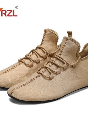 YRZL Mocassini da uomo in rete Mocassini da guida Appartamenti di alta qualità Scarpe da passeggio Mocassini casual antiscivolo traspiranti Scarpe da uomo estive