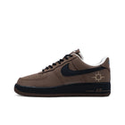 Nike Air Force 1 Abrasion Resistant Lightweight Low top Skateboard Shoes Men's Black Brown