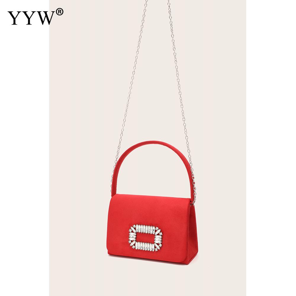 2023 nuove mini borse rosa per le donne pochette da sera per banchetti con catena borse casual in modalità piccola festa elegante Bgas in pelle PU