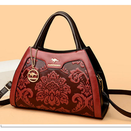 New Women Bag Luxury Designer Cowhide Handbags for Women Famous Brands Crossbody bag for Women Leather Shoulder Bags Sac a main PlatiNum