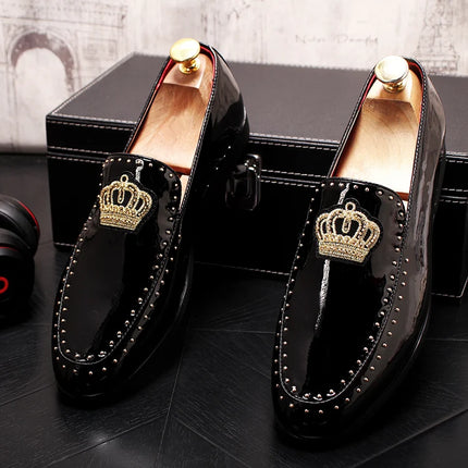 Nuovo arrivo scarpe da uomo Designer di lusso in pelle Casual Driving Oxfords Flats Shoes mocassini da uomo mocassini scarpe italiane per uomo