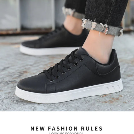 Casual Shoes Loafers British Leather Sneakers Flats Shoes Classic Men Leather Shoes Spring Summer New Trendy