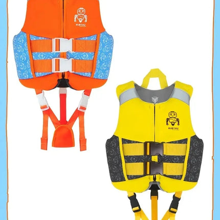 Giubbotto di salvataggio in neoprene per bambini, giubbotto di salvataggio galleggiante per ragazzi e ragazze, gilet da surf, galleggiamento alla deriva, aiuto per il nuoto
