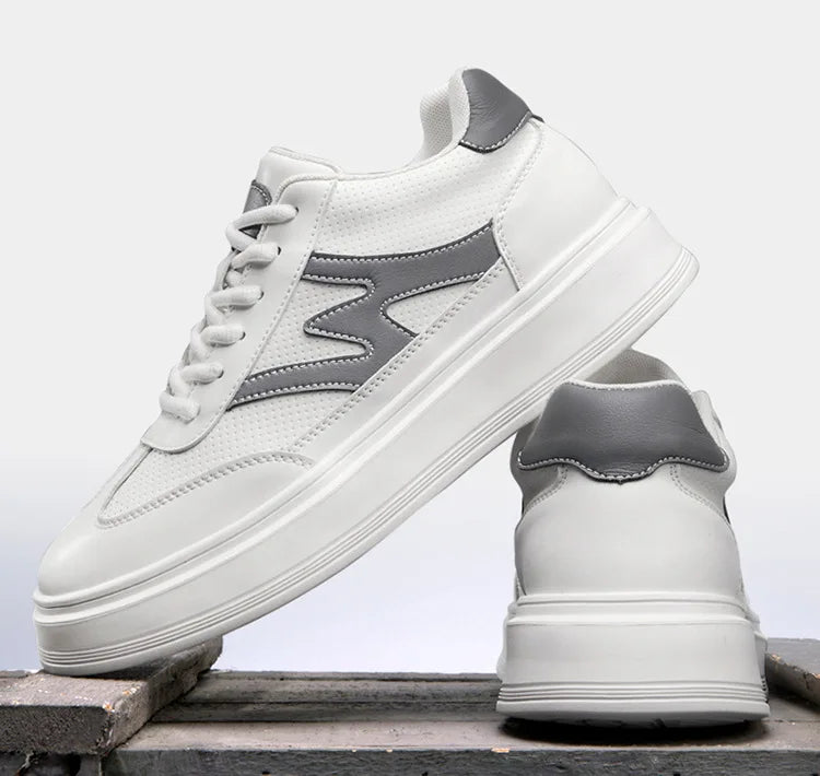 Hot selling Breathable Thick soled Trendy waterproof Durable Casual height increasing shoes Increase by 6 centimeters