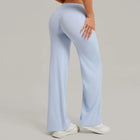 Women's Pilates Yoga Pants Sports Fitness Flared Peach Hip-lifting Leggings Outdoor Workout Training Running Casual Trousers PlatiNum