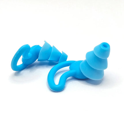 Tappi per Orecchie da Nuoto in Silicone, Protezioni Auricolari Impermeabili a 3 Strati, Tappi Morbidi Antirumore per Adulti