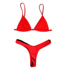 2 pezzi/set bikini da donna sexy set costumi da bagno da donna con cinturino per spaghetti senza fili ad asciugatura rapida platinumshop