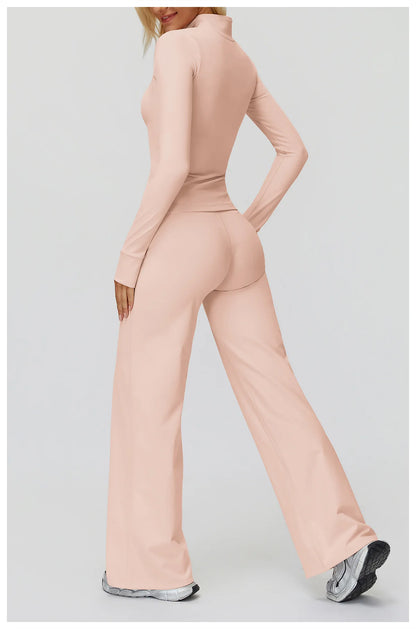 Yoga Pants High Waist Flare Leggings Women Gym Fitness Flared Trousers Breathable Wide Leg Pants Female Workout Dance Trousers