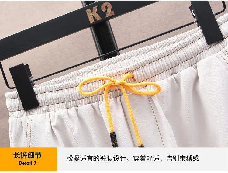 Spring Men Sportswear Tracksuit 2 Piece Running Sets Sports Hooded Jacket+Pant Sweatsuit Male Print Clothing Streetwear