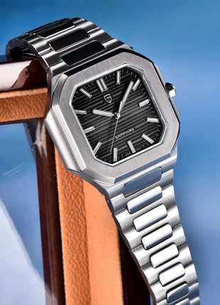 PDYS019 PAGANI DESIGN Orologi da polso al quarzo da uomo TMI VH31 37MM 10Bar Impermeabile 316L Acciaio inossidabile di lusso Zaffiro