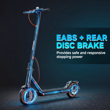 Monopattino Elettrico Todimart T3 con Motore da 350W, Cruise Control, Autonomia 25-30KM, Pneumatici da 8.5 Pollici, 3 Modalità di Velocità, Sistema di Frenatura Doppio, E-Scooter Veloce per Adulti e Adolescenti