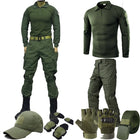 Green Tactical Suits Outdoor Uniform Men Clothing Training Suit Hunting Shirts Cargo Pants Paintball Mens Sets Wear Resistant
