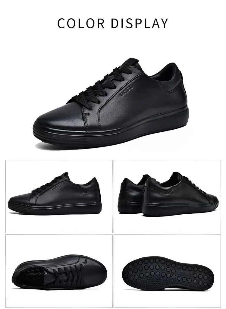 High-end Genuine Leather Men Shoes Soft trend Business Sneakers Men Fashion Sports Shoes For Men zapatillas hombre