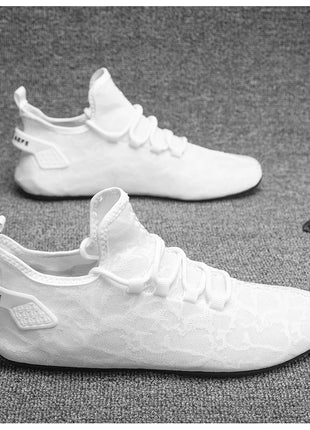 YRZL Mocassini da uomo in rete Mocassini da guida Appartamenti di alta qualità Scarpe da passeggio Mocassini casual antiscivolo traspiranti Scarpe da uomo estive