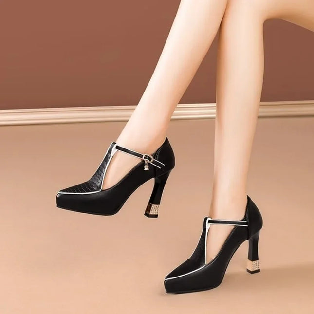 Sexy High Heels Women Party Sandals Pointed Toe Summer 2024 Fashion Dress Shoes Trending Platform Pumps Femme Zapatos