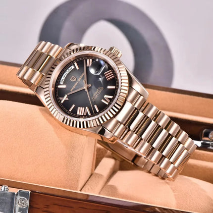 Nuovo Orologio da Uomo PAGANI DESIGN DD36 2026, Orologio da Polso Meccanico di Lusso, Automatico, Impermeabile, con Data e Vetro Zaffiro AR