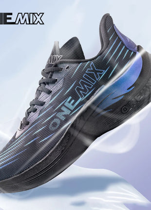 ONEMIX 2025 Scarpe da corsa con cuscino d'aria Scarpe da ginnastica sportive da esterno traspiranti Scarpe da passeggio da jogging atletiche leggere PlatiNum